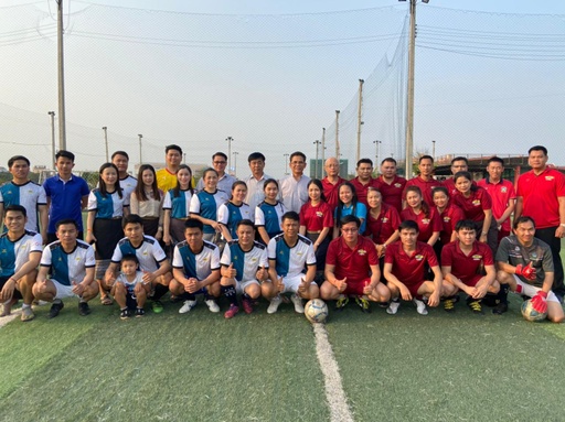 ແຂ່ງຂັນກິລາມິດຕະພາບ ກົມນິຕິກຳ ລະຫວ່າງ ກົມທາງລົດໄຟ