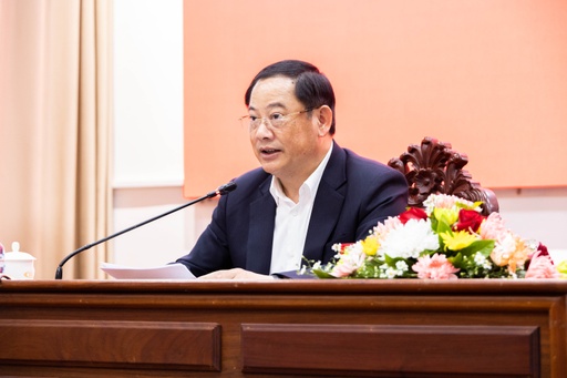 ສະຫາຍ ນາຍົກລັດຖະມົນຕີ ເຂົ້າຮ່ວມກອງປະຊຸມ ດຳເນີນຊີວີດການເມືອງທ້າຍສະໄໝ  ຂອງອົງຄະນະພັກກະຊວງ ຍທຂ ສະໄໝທີ V